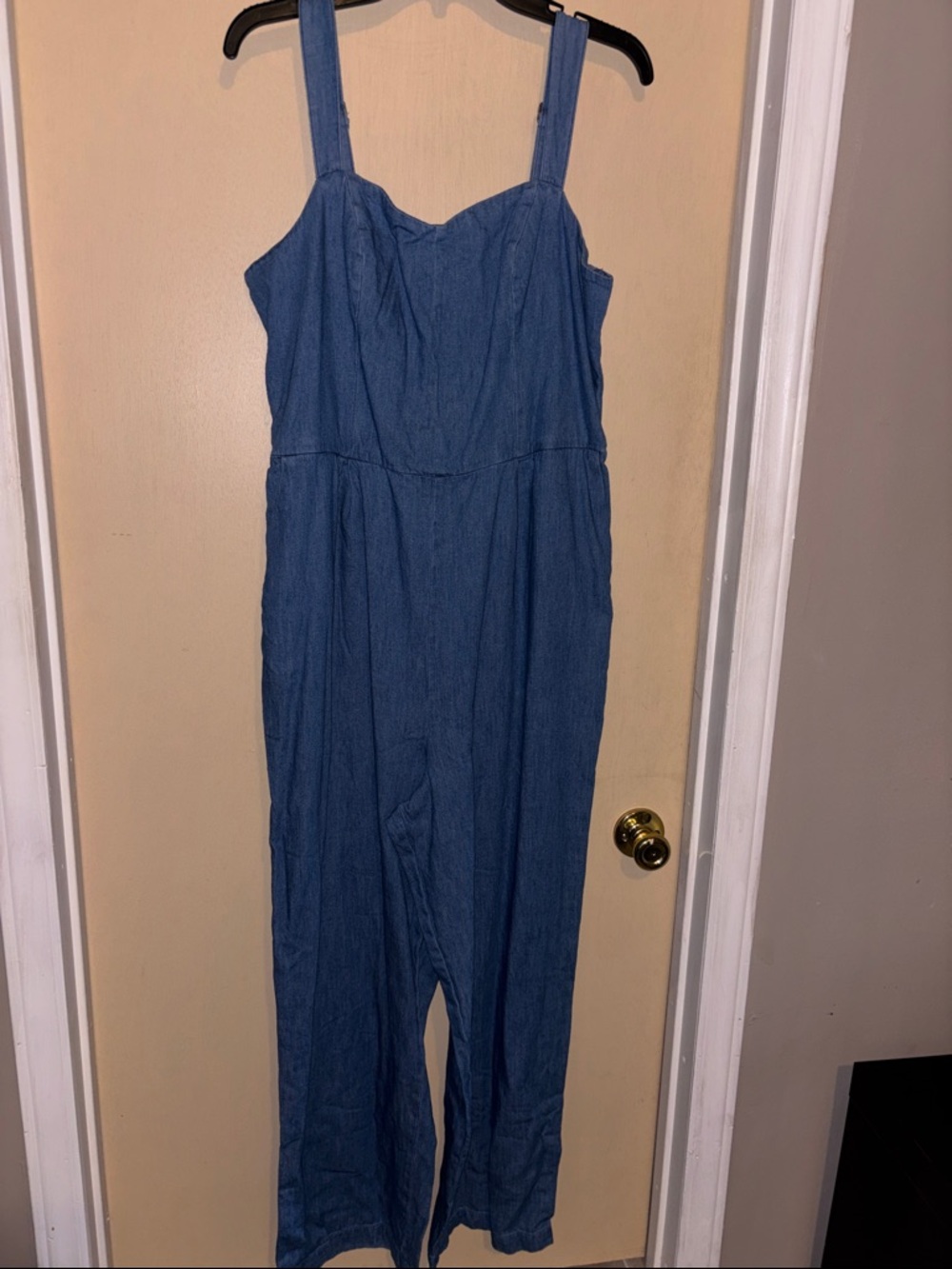 Old Navy: Denim-Style One-Piece Jumpsuit,  XL Tall